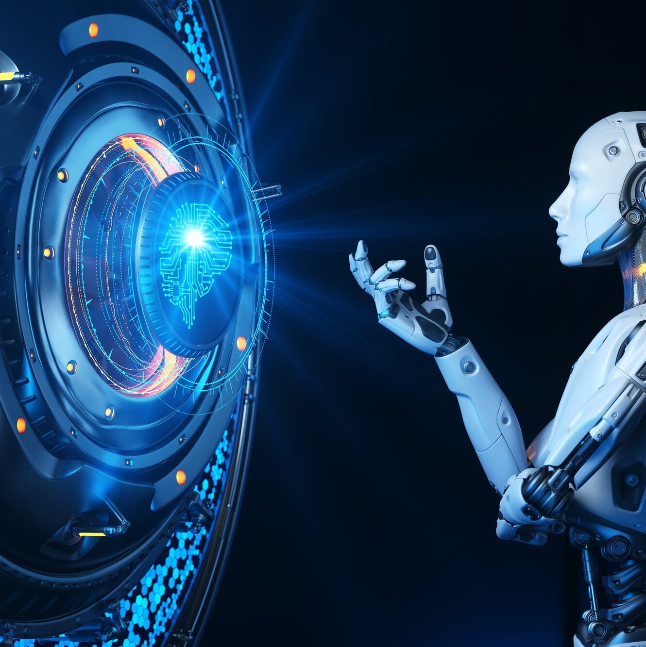 Human like robot and artificial intelligence